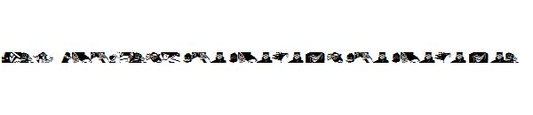 Kaku Dingbats One Piece Art One Piece Area字体