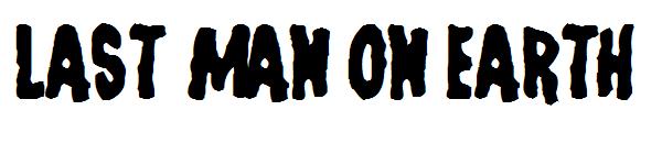 Last Man on Earth字体