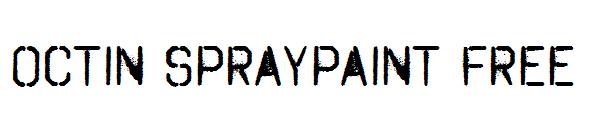 Octin Spraypaint Free字体
