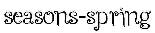 Seasons-Spring字体