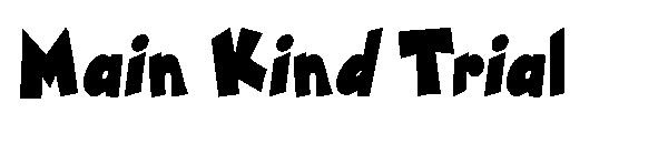 Main Kind Free Trial字体