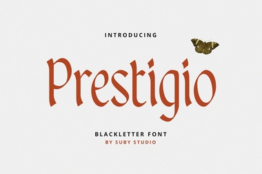 Prestigio字体