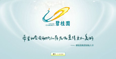 碧桂圆公司flash网站片头