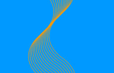 飘动的线条flash矢量动画