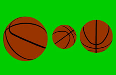 篮球旋转flash动画素材