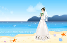 海边等待的新娘flash动画