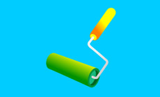 墙面粉刷工具flash动画