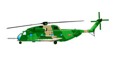 flash制作绿色直升飞机动画