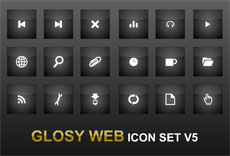 flash黑色正方形高亮按钮动画