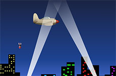 飞机轰炸游戏flash动画