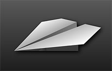 纸飞机折纸步骤flash动画