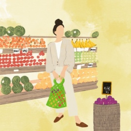 新鲜健康果蔬超市flash动画