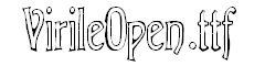VirileOpen字体