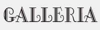 GalleriaPlain字体