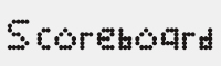 Score Board字体