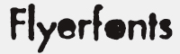Flyerfonts Straight字体