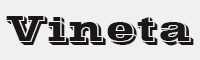 VinetaBT字体