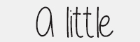 Alittlesunshine字体