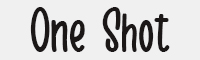One-Shot字体