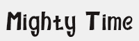 Mighty Time字体