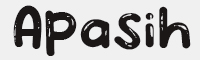 Apasih字体