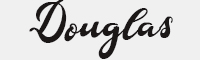 Douglas Regular字体