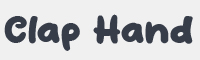 Clap Hand字体