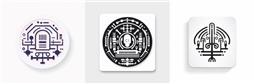 超现代幻想科技图标