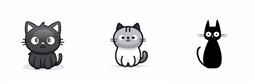 卡通猫猫图标下载