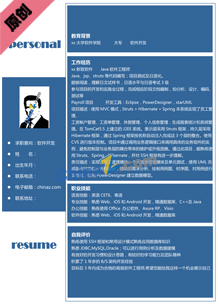软件开发与测试简历模板下载