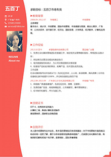 APP运营推广简历模板