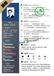 建筑中专生电子版简历