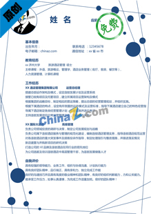 国际商务求职简历模板