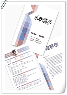 简约网络销售简历模板