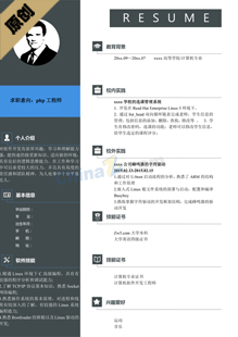 网站开发简历下载word格式