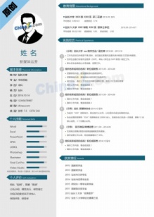 简约商务新媒体运营简历模板