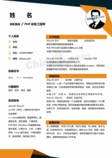 PHP研发工程师个人简历模板