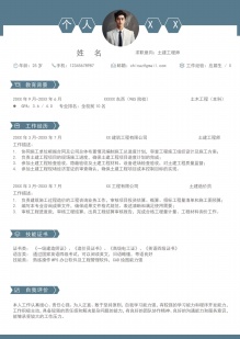 重点突出应聘个人简历模板