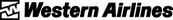 WESTERN AIRLINES