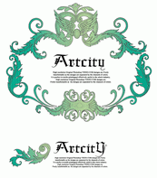 韩国精美花形矢量图