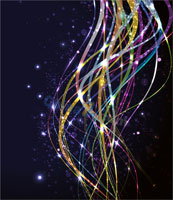 动感光影线条背景图