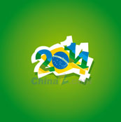 2014世界杯矢量背景图设计