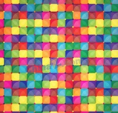 彩色方形拼格背景矢量素材