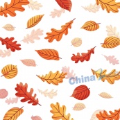秋季落叶矢量背景图设计
