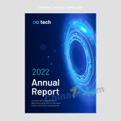2022年度技术报告矢量海报