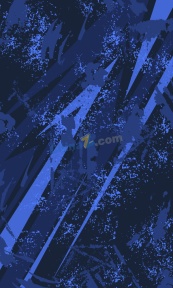 抽象蓝色彩墨笔触纹理背景矢量