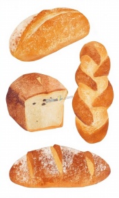 烘焙工坊面包合集矢量素材