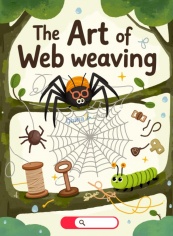 小清新万圣节某书海报矢量