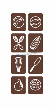 烘焙面包图标合集矢量素材