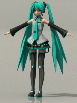 初音未来3D模型